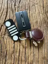 🔧 Car Grill Keychain – with NFC + QR Code Magic!