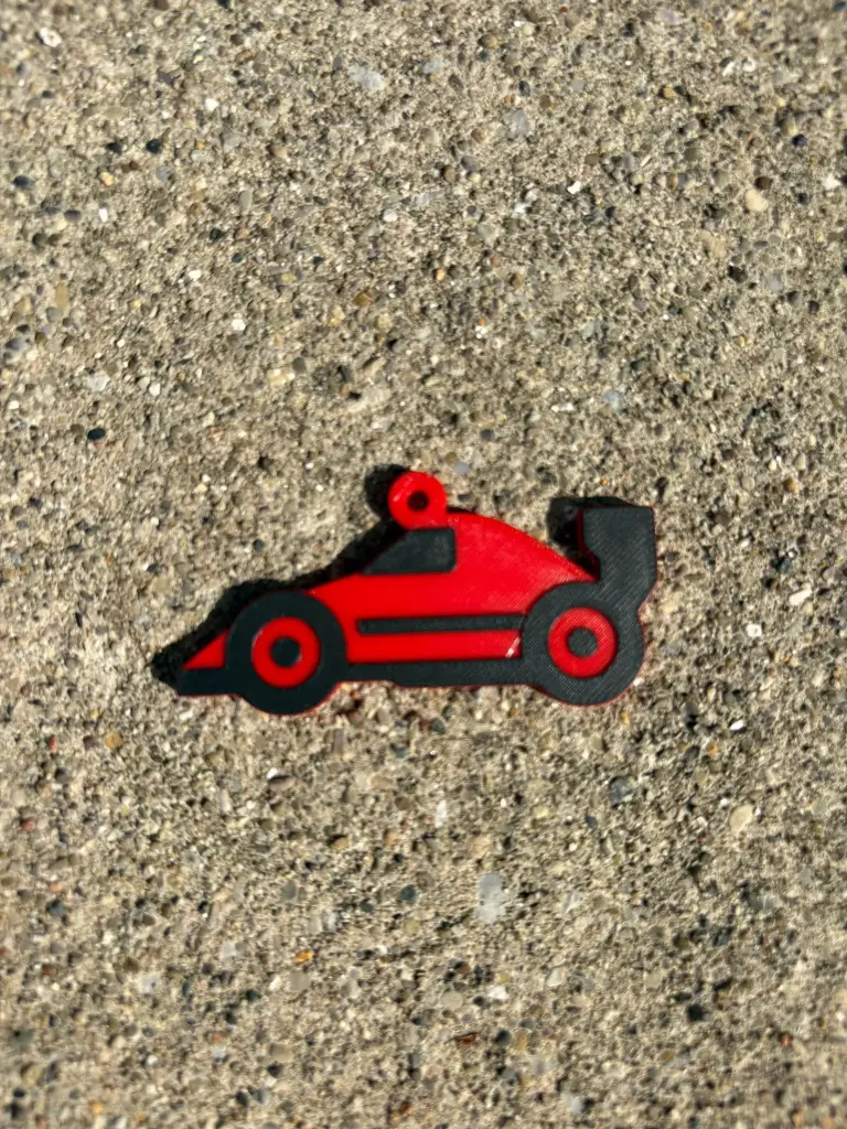 Race Car Smart Tag