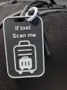 Smart Luggage Tag – NFC & QR Enabled