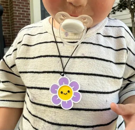 Kawaii Flower – QR & NFC Pendant