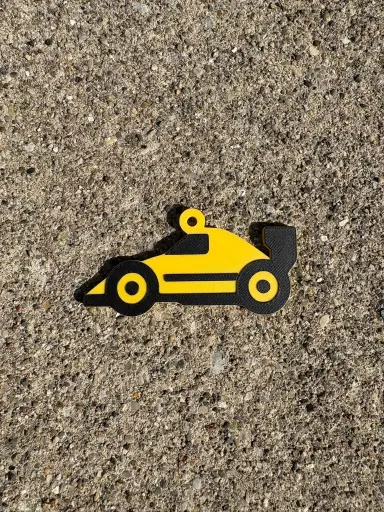 Race Car Smart Tag